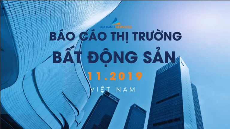 Thị trường bất động sản 11.2019