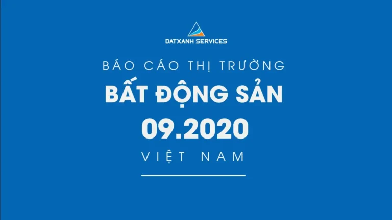 Thị trường bất động sản 09.2020