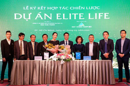 Đất Xanh Nam Bộ chính thức trở thành đơn vị phát triển dự án Elite Life