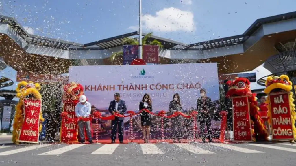 Khánh thành cổng chào khu đô thị Gem Sky World