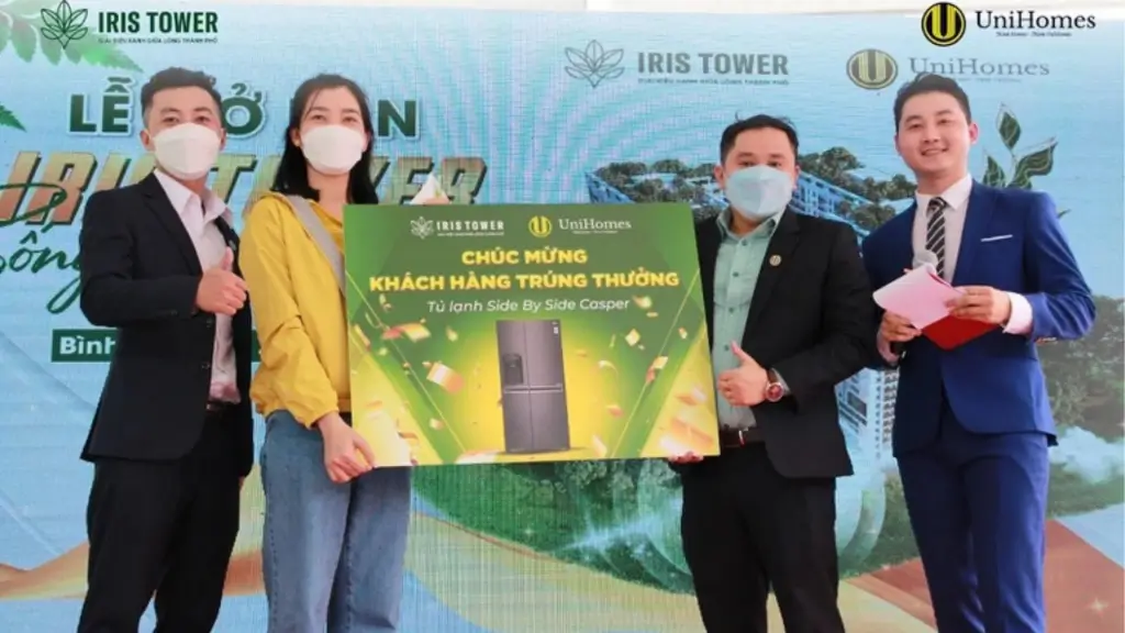 Iris Tower mở bán ngay tại công trường dự án