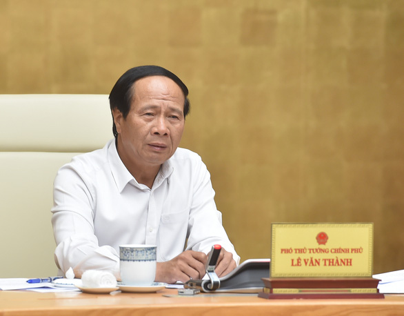 Phó thủ tướng Lê Văn Thành chủ trì cuộc họp Ban Chỉ đạo quốc gia dự án Cảng hàng không quốc tế Long Thành - Ảnh: VGP