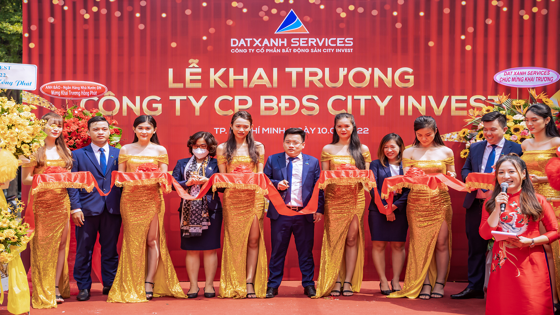 Sự kiện khai trương Công ty CP BĐS City Invest – DXMD Việt Nam, thành viên Dat Xanh Services (tháng 6/2022)