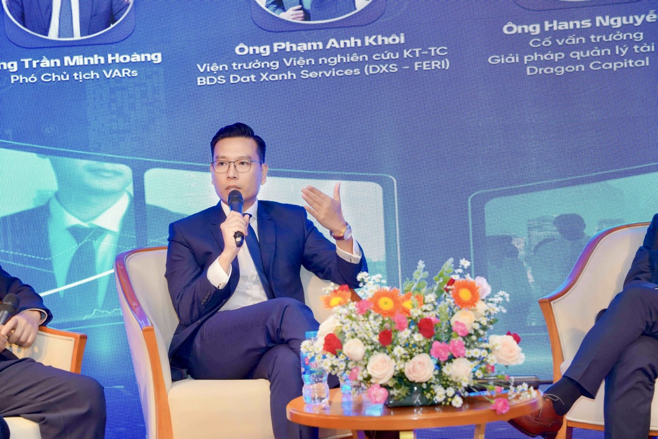 Ông Phạm Anh Khôi, Viện trưởng DXS - FERI chia sẻ về hệ thống tín dụng cho BĐS trên thế giới rất đa dạng, thậm chí được “may đo” cho phù hợp với người vay.