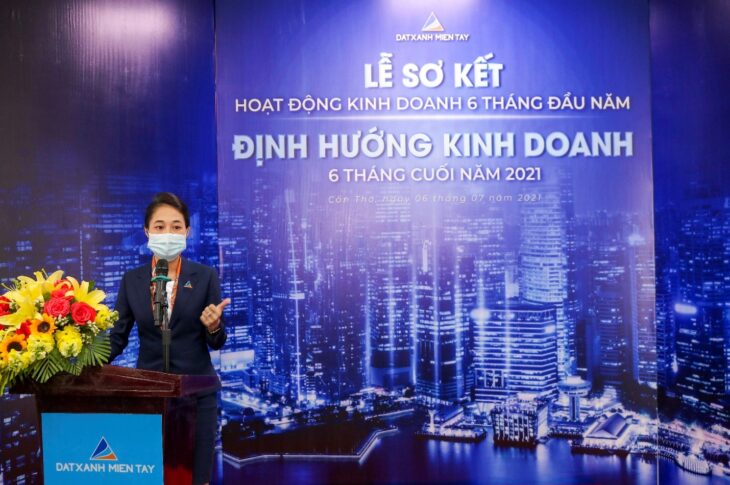 Tổng kết hoạt động kinh doanh 6 tháng đầu năm 2021: Đất Xanh Miền Tây đạt 90% chỉ tiêu kinh doanh, mang về doanh thu 3.000 tỷ đồng cho chủ đầu tư