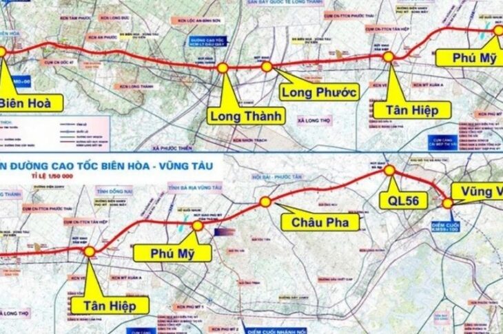 Chuẩn bị đầu tư cao tốc Biên Hòa – Vũng Tàu