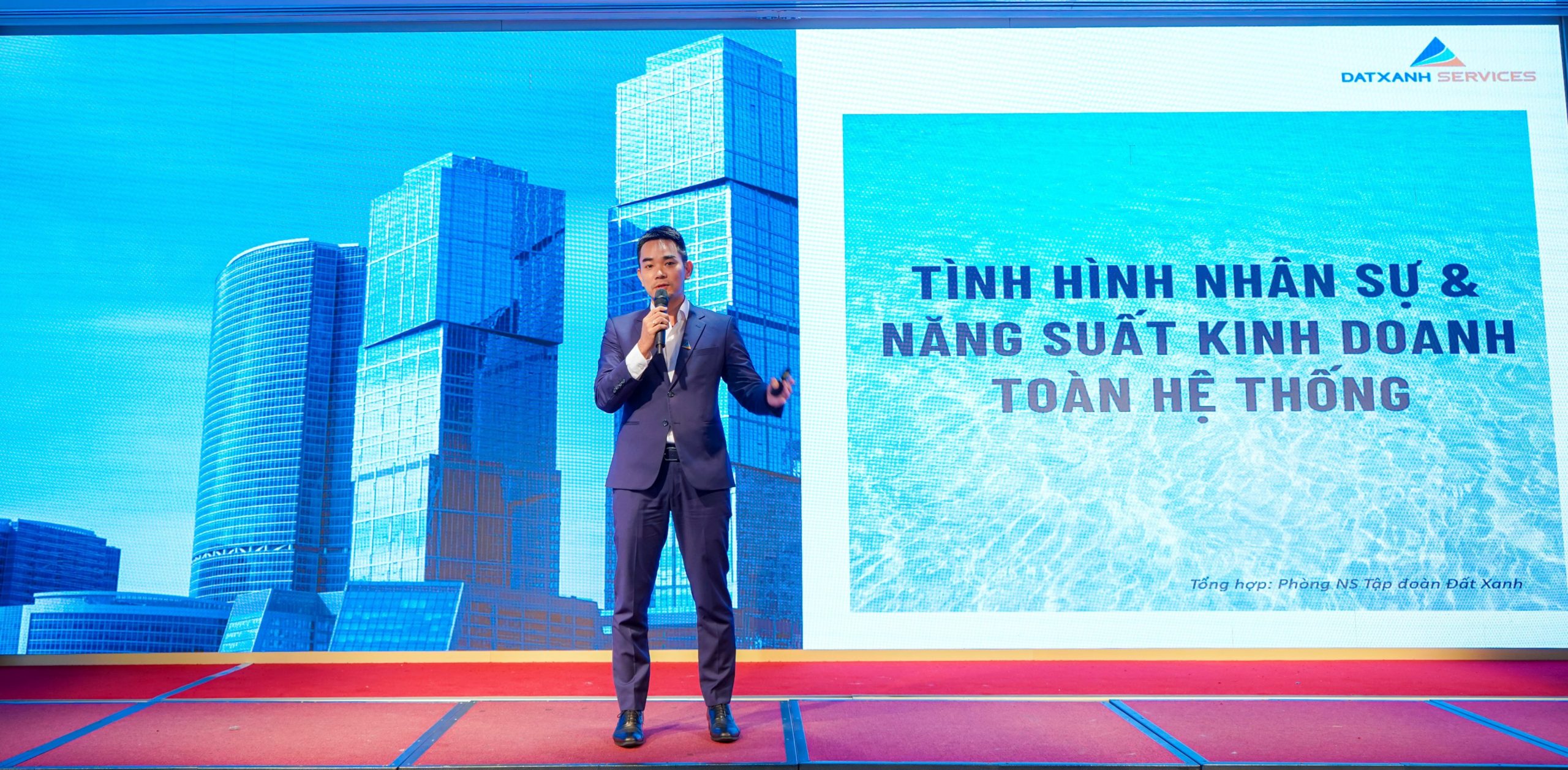 Giám Đốc Nhân sự Hành chính – Ông Trương Đình Sang chia sẻ về tình hình nhân sự và năng suất kinh doanh toàn hệ thống.