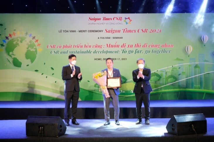 Tập đoàn Đất Xanh được vinh danh Doanh nghiệp vì cộng đồng