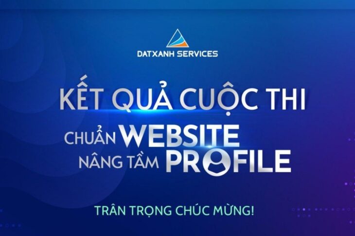 Kết quả cuộc thi “Chuẩn Website – Nâng tầm Profile”