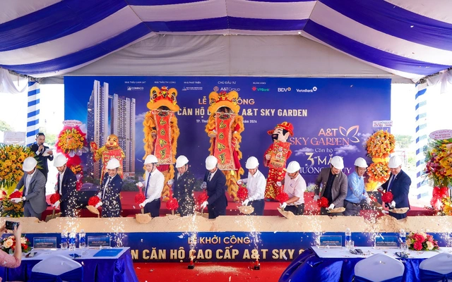 Chính thức khởi công xây dựng dự án A&T Sky Garden