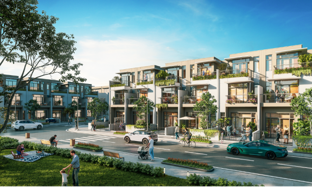 Mô hình khu đô thị hoàn chỉnh tại thành phố vệ tinh