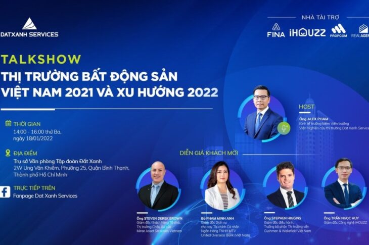 Thị trường bất động sản Việt Nam 2021 và xu hướng 2022