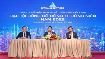 Dat Xanh Services tổ chức thành công ĐHĐCĐ thường niên năm 2022