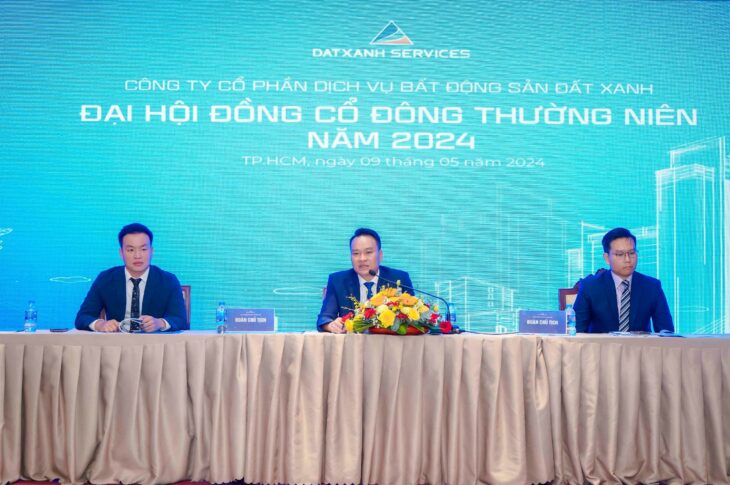 DAT XANH SERVICES TỔ CHỨC THÀNH CÔNG ĐHĐCĐ THƯỜNG NIÊN NĂM 2024