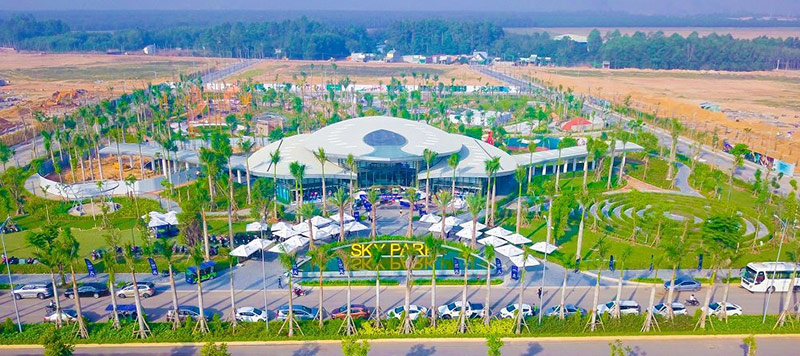 Khu đô thị Gem Sky World đang từng bước hoàn thiện những hạng mục công trình trọng điểm theo tiến độ cam kết.