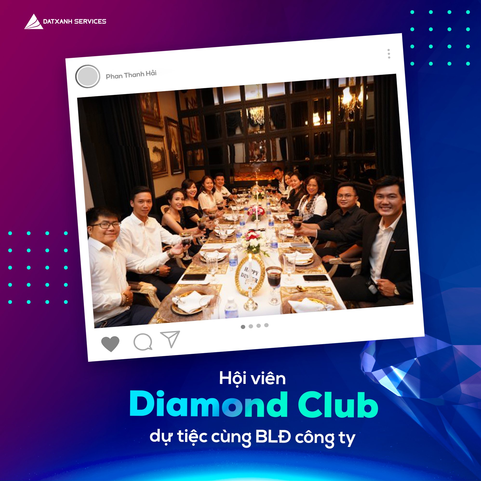 tiec diamond club voi bld cong ty
