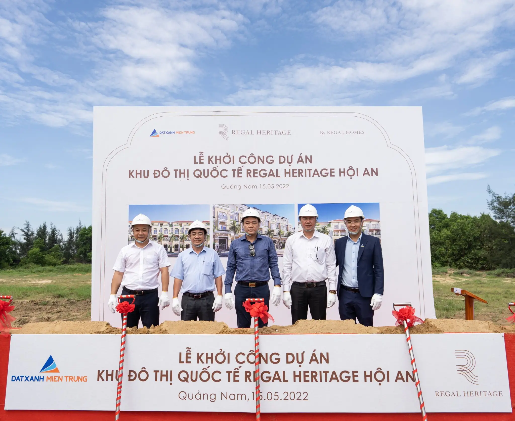 Đất Xanh Miền Trung khởi công dự án Regal Heritage Hội An