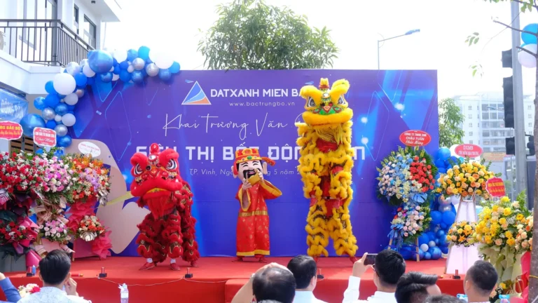 Công ty Cổ Phần Bất Động Sản Bắc Trung Bộ – Đất Xanh Miền Bắc ra mắt Siêu thị Bất động sản tại Nghệ An