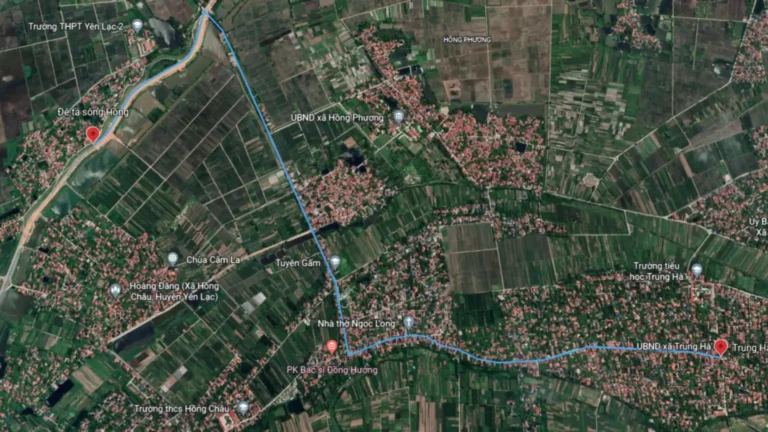 Phê duyệt tuyến đường hơn 1.200 tỷ nối Vĩnh Phúc với Hà Nội qua đê sông Hồn