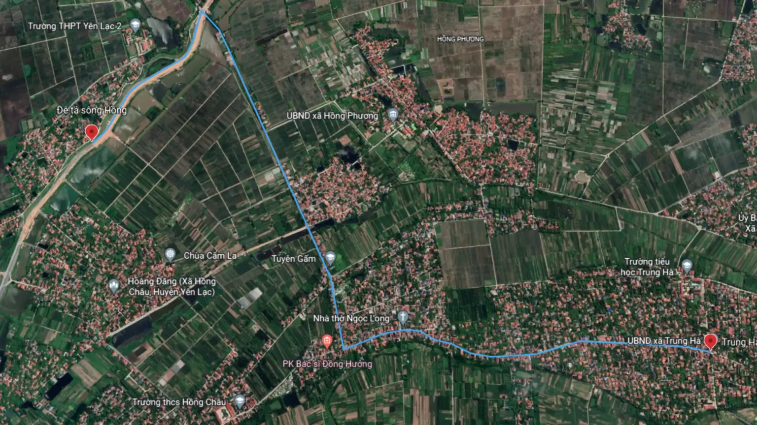 Phê duyệt tuyến đường hơn 1.200 tỷ nối Vĩnh Phúc với Hà Nội qua đê sông Hồn