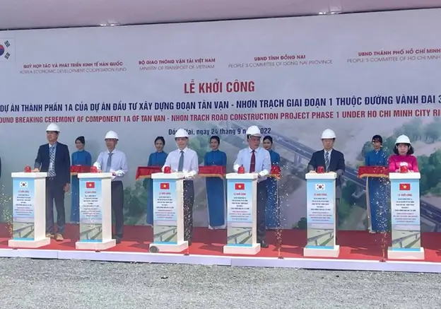 [TP.HCM] Chính thức khởi công xây dựng hơn 8km đường Vành đai 3