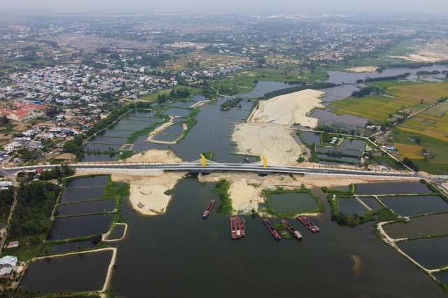 [Đà Nẵng] Thông xe Cầu dây văng kết nối Hội An với Đà Nẵng