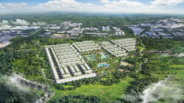 Phối cảnh KDC Nam Hà