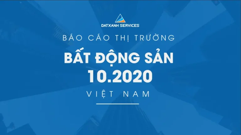 Thị trường bất động sản 10.2020