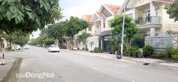 Đô thị Trảng Bom đang phấn đấu để trở thành thị xã vào năm 2025. Ảnh: H.Giang