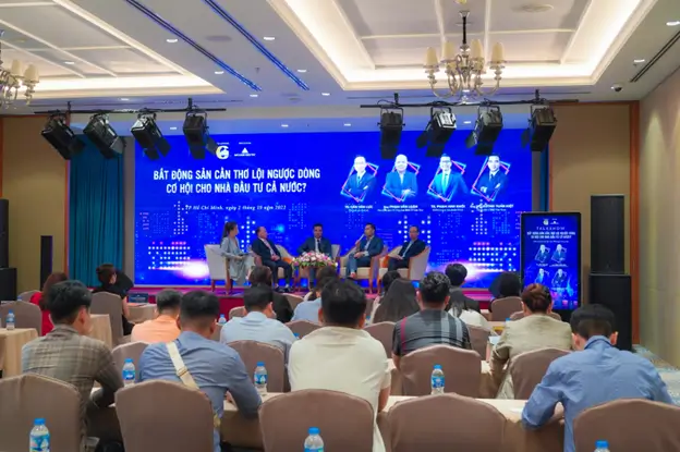 Đất Xanh Miền Tây – thành viên Dat Xanh Services và FINA – thành viên Dat Xanh Services tại sự kiện “Bất động sản Cần Thơ lội ngược dòng, cơ hội cho nhà đầu tư cả nước?