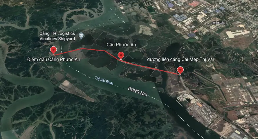 Vị trí Cầu Phước An