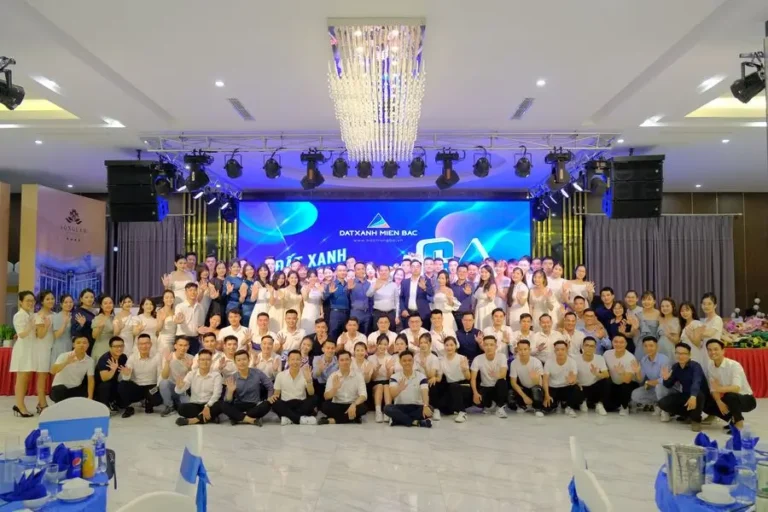 BĐS Bắc Trung Bộ – Đất Xanh Miền Bắc – thành viên Dat Xanh Services kỷ niệm 6 năm thành lập công ty