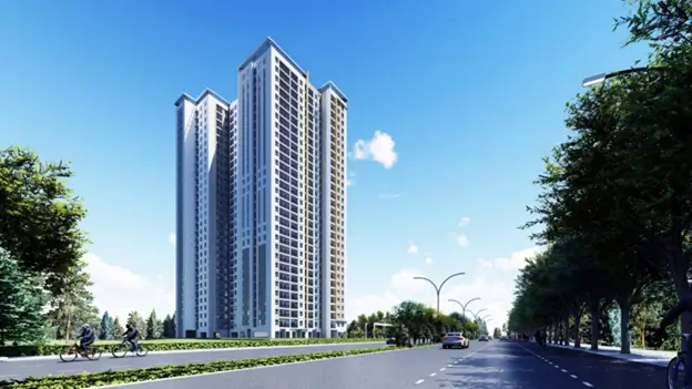 Phối cảnh dự án Diamond Boulevard