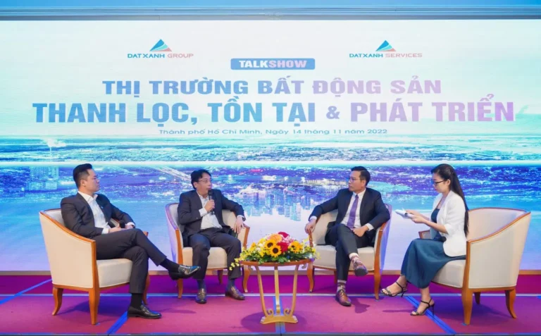Dat Xanh Services tổ chức thành công Talkshow “Thị trường BĐS: Thanh lọc, Tồn tại & Phát triển”