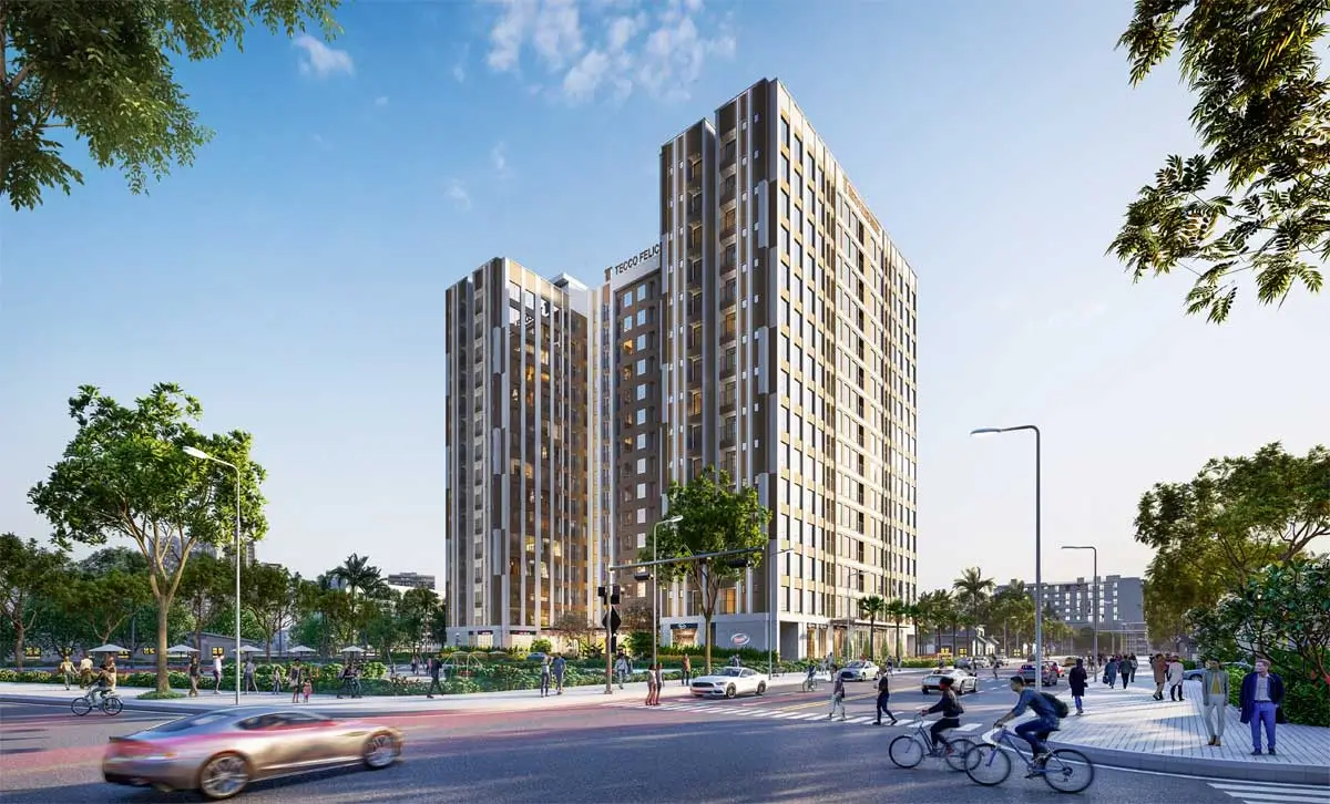 Phối cảnh dự án Tecco Felice Tower