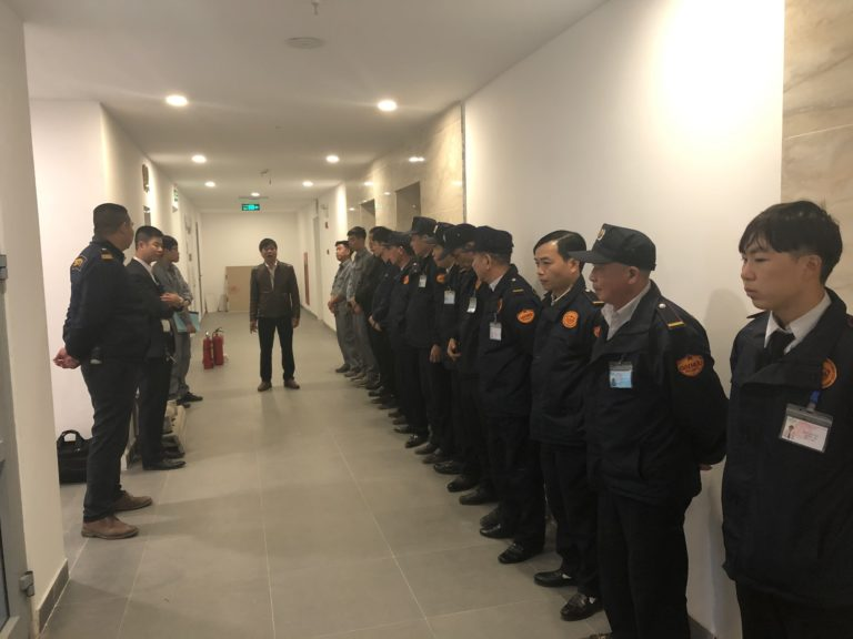 Đào tạo đội ngũ An Ninh – đảm bảo an ninh, an toàn cho tòa nhà chung cư