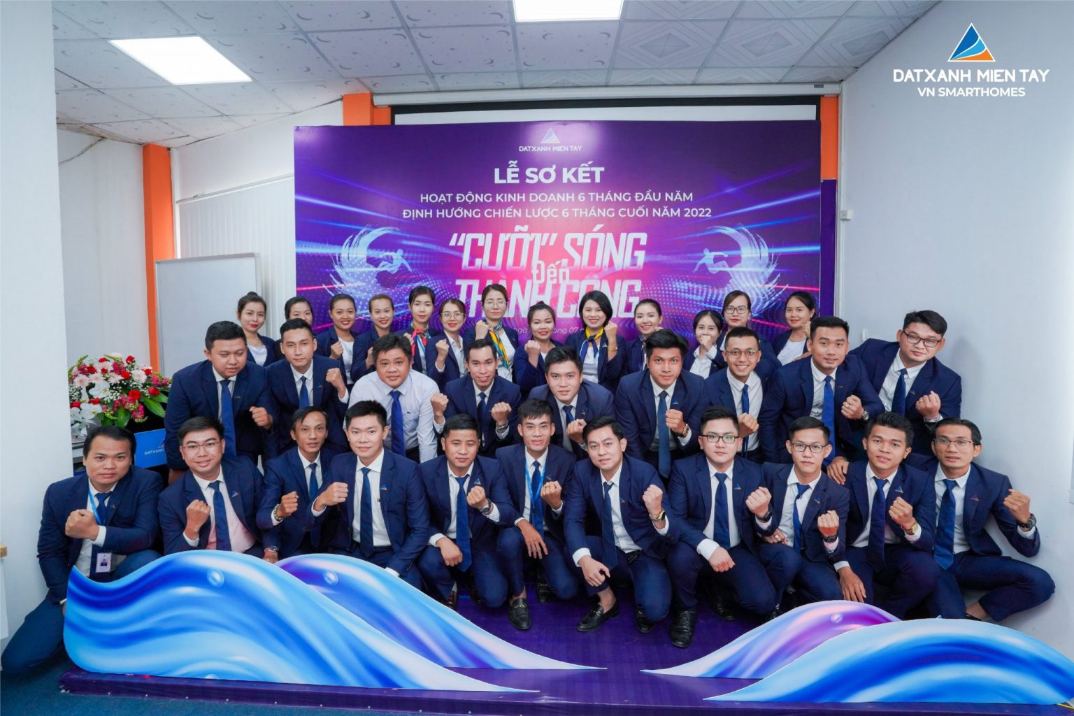 Đất Xanh Miền Tây – thành viên Dat Xanh Services sơ kết hoạt động kinh doanh 6 tháng đầu năm & định hướng chiến lược 6 tháng cuối năm 2022