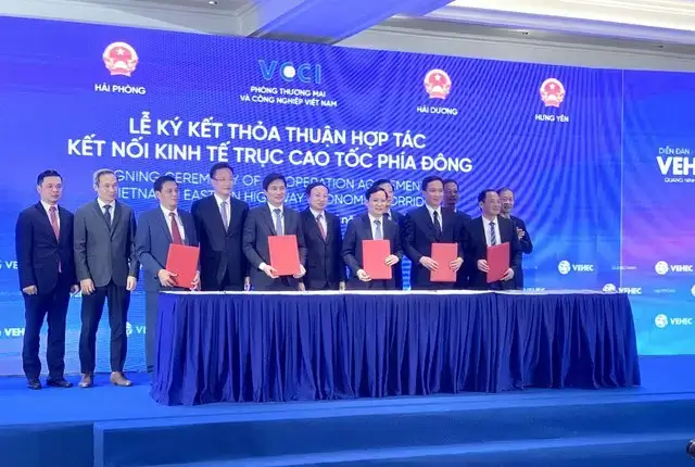 Ký kết thỏa thuận kết nối trục kinh tế phía đông dọc cao tốc Hà Nội – Hải Phòng – Móng Cái