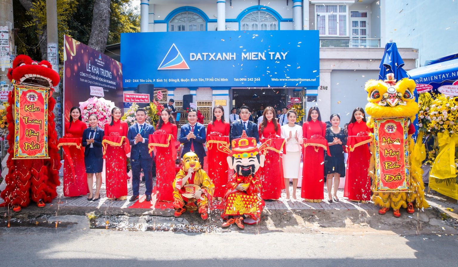 Đất Xanh Miền Tây khai trương công ty thành viên thứ 6 tại TP Hồ Chí Minh