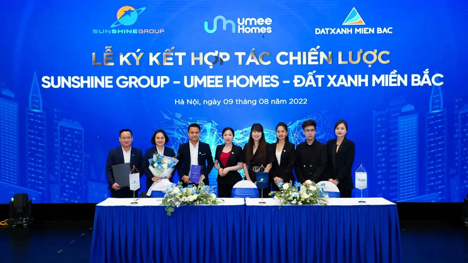 Đất Xanh Miền Bắc – thành viên Dat Xanh Services cùng Tập Đoàn Sunshine ký kết hợp tác chiến lược