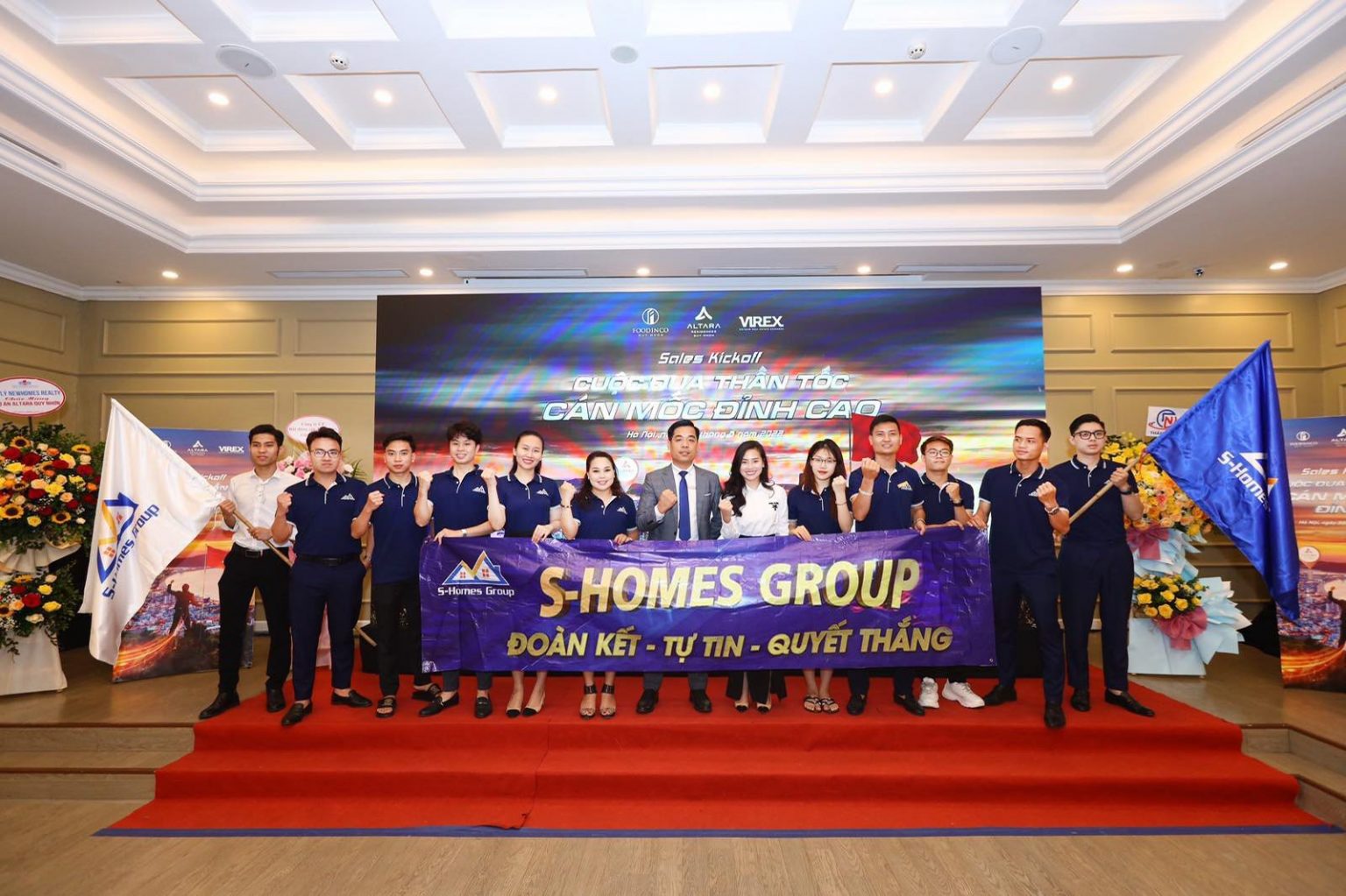 S-Home Group – Đất Xanh Miền Bắc – thành viên Dat Xanh Services hành trình phát triển
