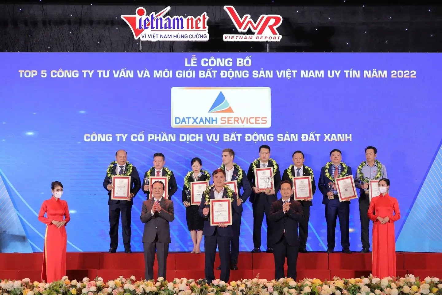 Dat Xanh Services dẫn đầu top 5 công ty tư vấn và môi giới bất động sản