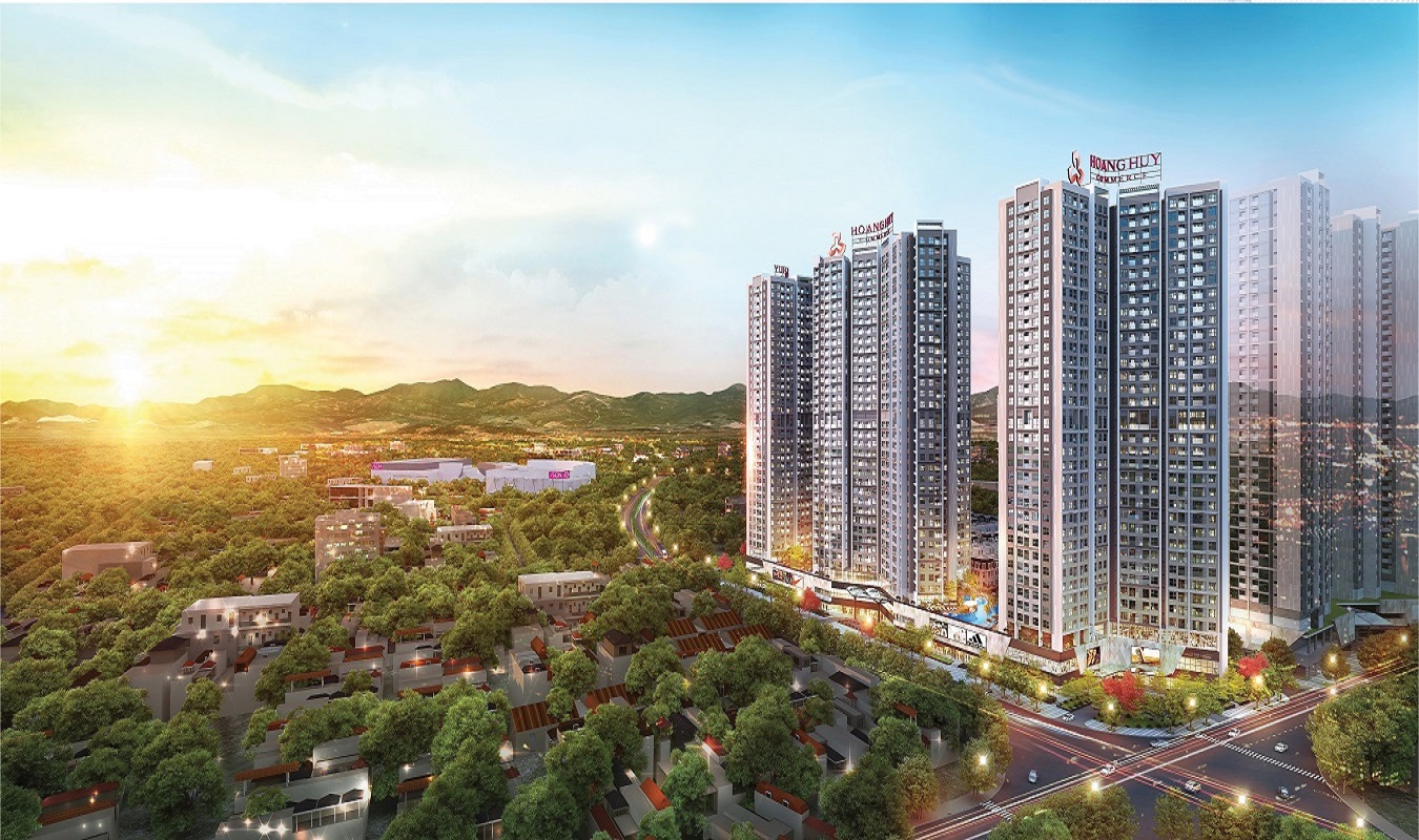 Phối cảnh dự án Hoàng Huy Commerce