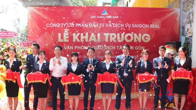 Saigon Real phát triển thần tốc, khai trương tòa nhà văn phòng mới