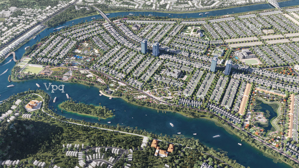 Phối cảnh dự án Sun Riverpolis