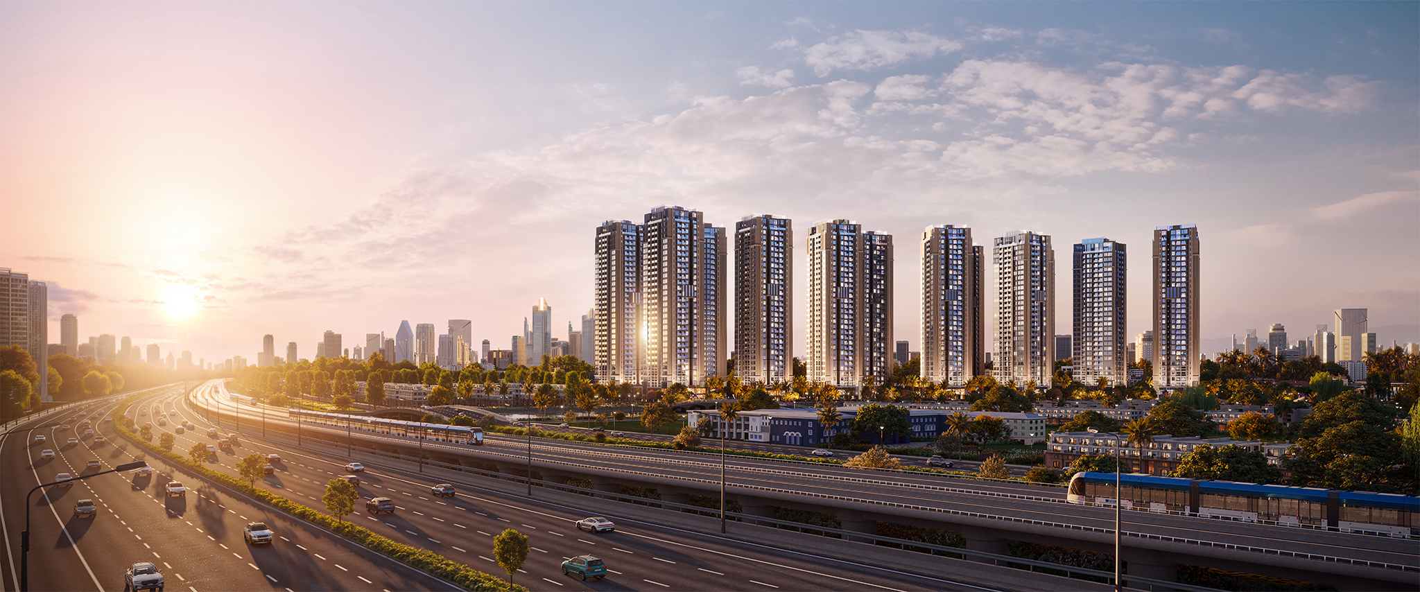 Các dự án phát triển ven các nút giao, gần tuyến metro hoặc ven sông; phân khúc căn hộ cao cấp biệt lập sẽ là hạng mục được nhà đầu tư quan tâm hàng đầu