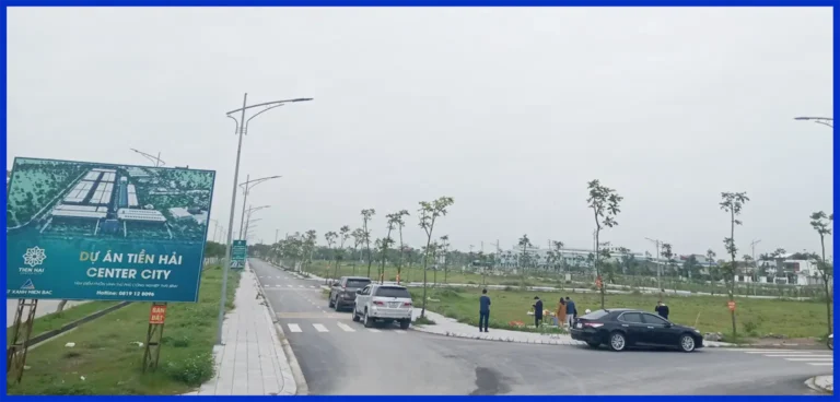 [Thái Bình] Khởi công xây dựng dãy shophouse thương mại Tiền Hải Center City