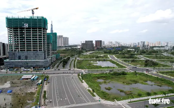 TPHCM dự kiến đấu giá lại các lô đất tại Thủ Thiêm bị bỏ cọc