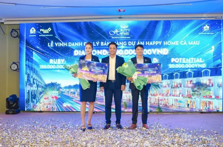 BĐS Nam Miền Tây – Đất Xanh Miền Tây – thành viên Dat Xanh Services đạt Top đại lý phân phối xuất sắc dự án Happy Home (Cà Mau)