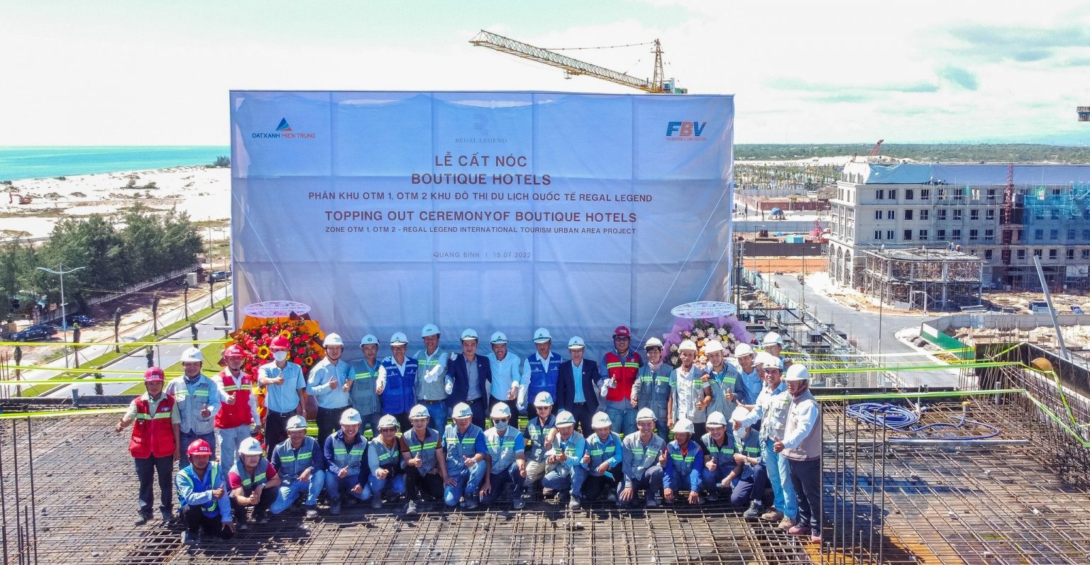 [Quảng Bình] Regal Legend: Lễ cất nóc Boutique Hotel